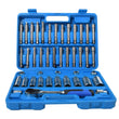 43pcs Shock Absorber Strut Nut Go-thru Socket Set & Ratchet
