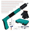Woodworking Integrated Air Nailer Manual Steel Nail Nailer 4 Gears