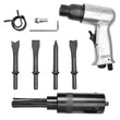 150mm Air Hammer Drill Gun With 4 X Chisels + Needle