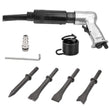 150mm Air Hammer Drill Gun With 4 X Chisels + Needle