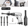 150mm Air Hammer Drill Gun With 4 X Chisels + Needle