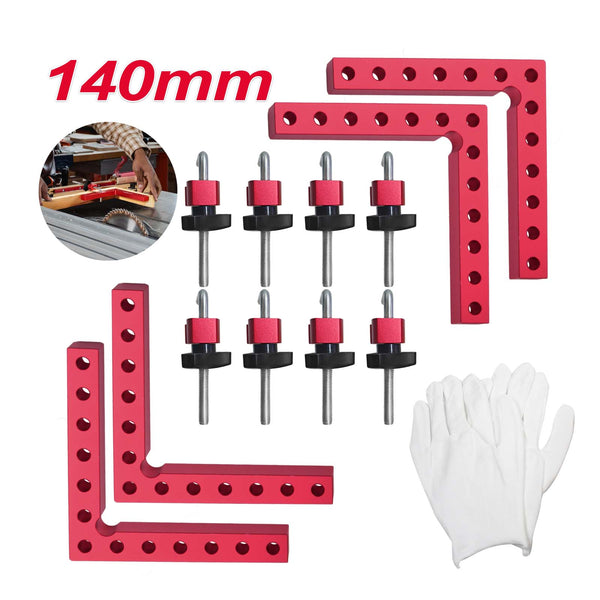 90° Positioning Squares Right Angle Clamps for Woodworking Cabinets