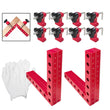 90° Positioning Squares Right Angle Clamps for Woodworking Cabinets