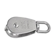 4X M32 Heavy Duty Stainless Steel Single Wheel Swivel Lifting Rope Pulley