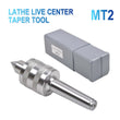 MT2 Lathe Turning Live Center Morse Taper Ball Bearing Revolving Tool