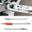 2Ton Straight Pipe Steel Recovery Tow Bar Towing Pole