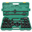 26x 3/4" & 1" Drive IMPACT SOCKETS Ratchet Set 21-65mm HGV 6 Pt