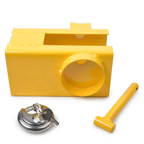 Universal Security Tow Ball Trailer Coupling Hitch Lock 2 Keys