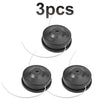 3 Trimmer Head Replacement Bump Feed Line Spool