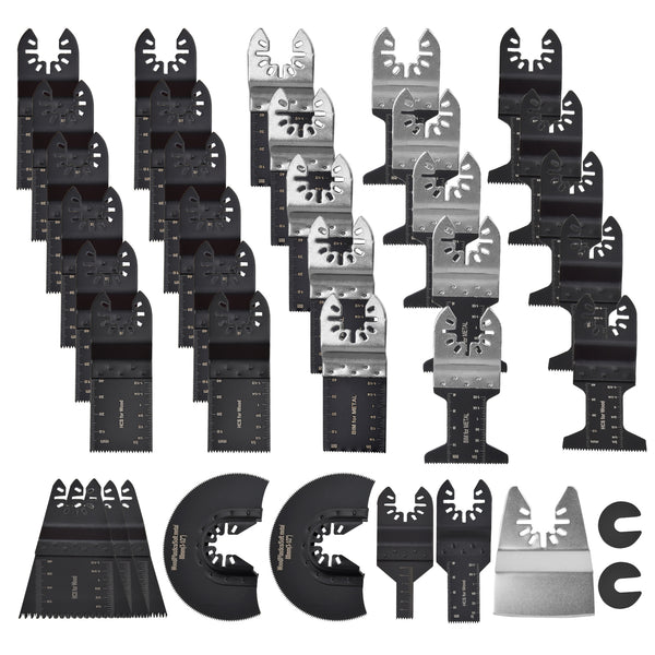 37X Oscillating Multi Tool Saw Blades Set For Dewalt Carbide Blade
