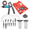 Hand Held Vacuum Pump Brake Bleeder Set Bleed tester Tool Kit 2 Jars