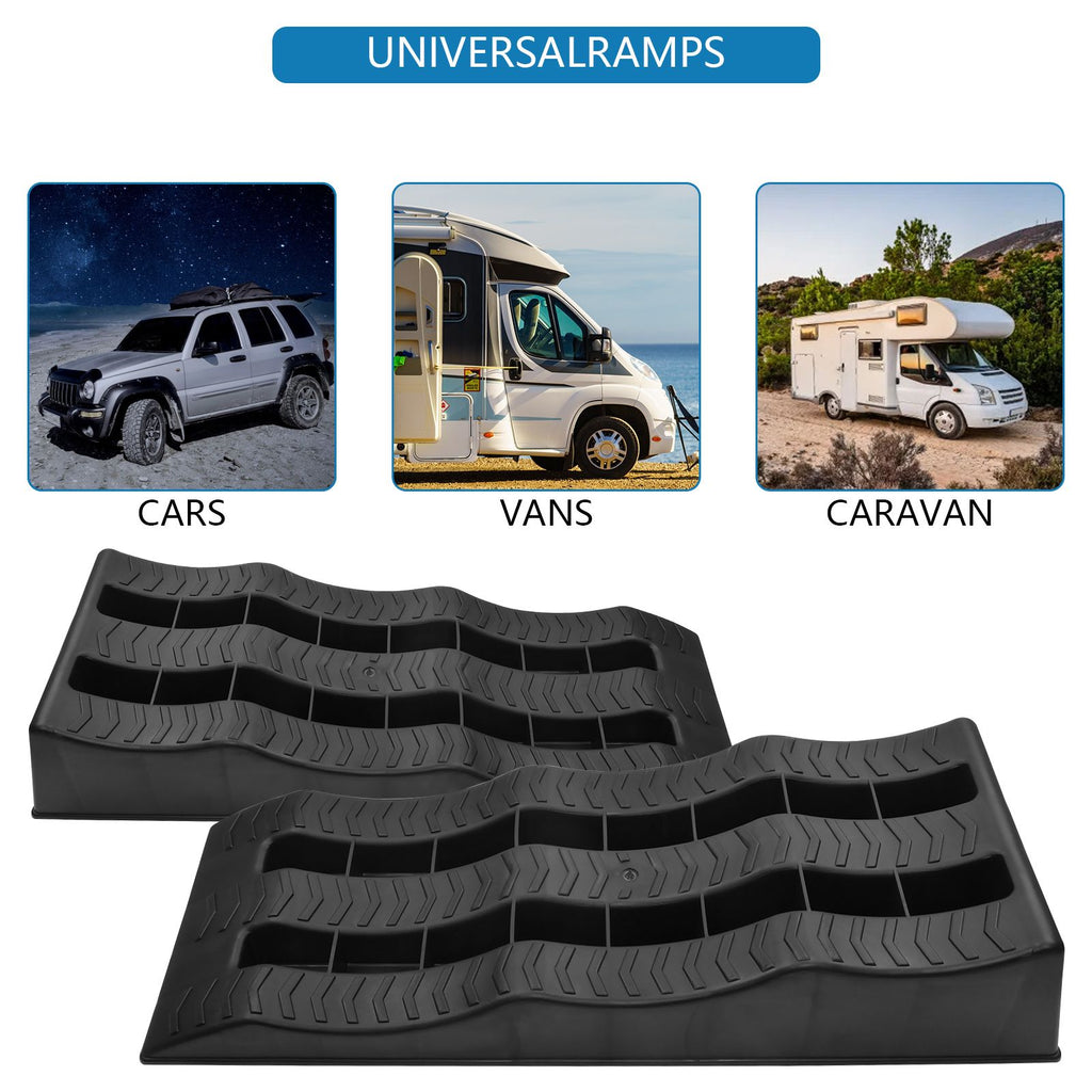 Vehicle Riser Ramp Vehicle Car Ramps Anti-Slip 5 Ton Low Level Rise Lifting Ramp – majexic ...