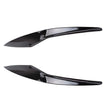 Ford Fiesta Mk7- 2008- 2012 Gloss Black Headlight Eyebrows