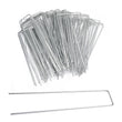 6" GALVANISED Metal Pegs HEAVY DUTY Weed Control Fabric