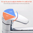 Sink Mixer Taps Swivel Spout Single Lever Tap Mono Chrome Faucet