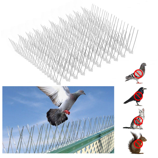 5M Bird Pigeon Metal Wall Fence Spikes Deterrent Anti Perch Control Repeller
