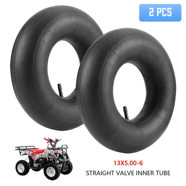2x Inner Tube 13x5.00-6 Ride On Lawnmower