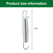 Set of 35 Trampoline Replacement Springs, Heavy-Duty Galvanised, 5.5"