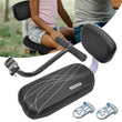 Bike Padded Rear Seat Kids Child Safety Back Rest Chair Cushion Armrest