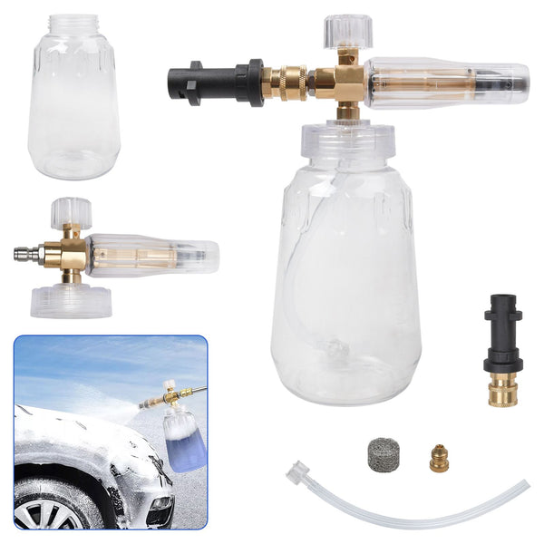 Quick Release 1/4 Snow Foam Lance Pressure Washer Gun Soap