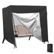 Garden Swing 3 Seater Chair Cover Zip Canopy Hammock Waterproof