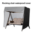Garden Swing 3 Seater Chair Cover Zip Canopy Hammock Waterproof