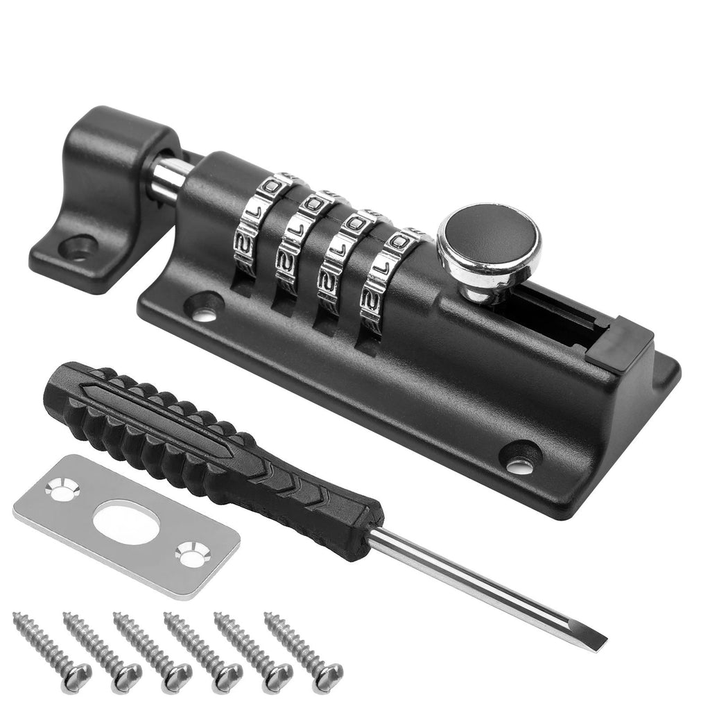 4 Digit Combination Sliding Keyless Lock Security Pad – majexic.co.uk