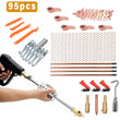 86pc Stud Welder Dent Puller Kit Car Body Panel Dent Spot