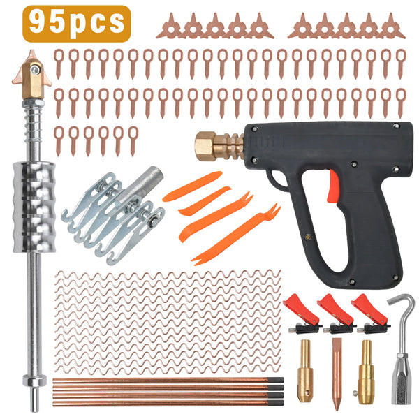 86pc Stud Welder Dent Puller Kit Car Body Panel Dent Spot