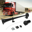 150db 12V Super Loud Single Trumpet Air Horn Kit Truck Lorry Boat Train