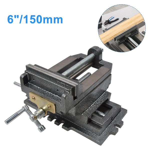 6"/150mm Cross Sliding Engineer Drill Press Vice Machine