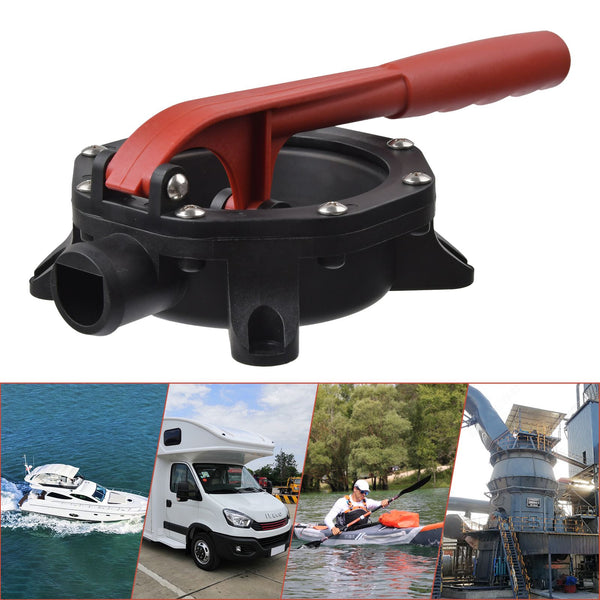 Boat Marine Manual Diaphragm Hand Bilge Water Pump Plastic