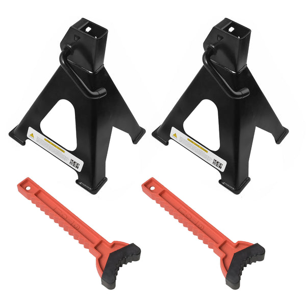 2x 6000KG car jack 6 T height adjustable support stands