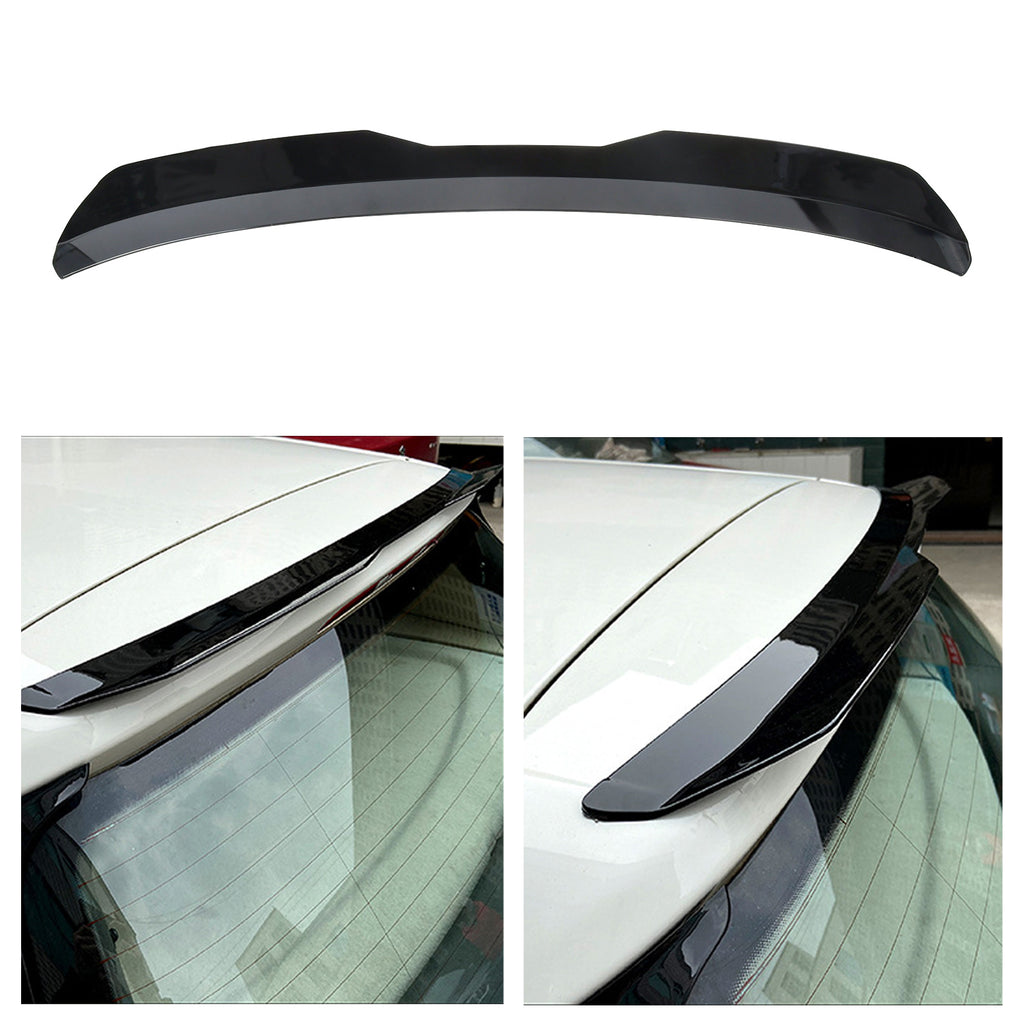 Matte Black 99cm Universal Rear Upper Boot Trunk Spoiler Lip – majexic ...