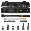1/4" 3/8"1/2" Torque Wrench Set,5-60Nm Dual Direction Adjustable