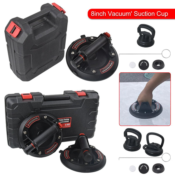 8'' Vacuum Suction Cup Glass Lifter Granite Sucker Pump