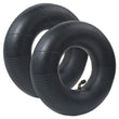 2X 4.10/3.50-4 Inner Tube Bent Valve 410/350-4 Innertubes Wheelbarrow