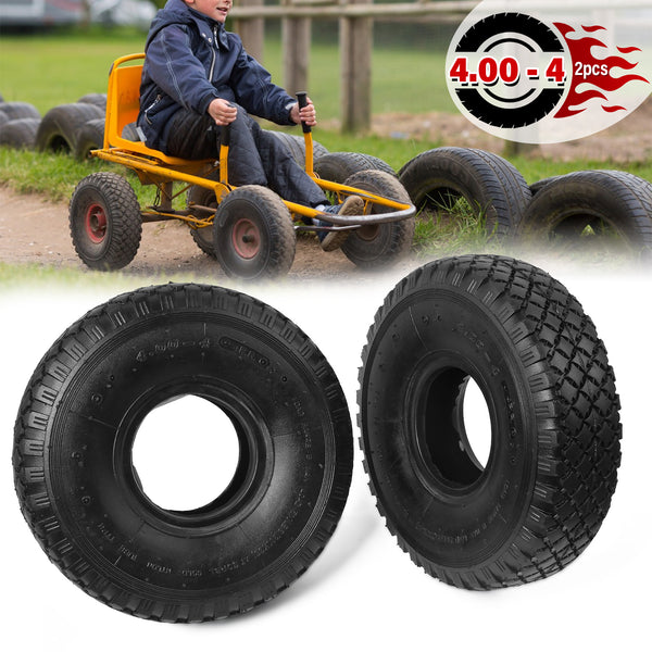 Wanda Tyre 11x4.00-4 Ride On Lawn Mower 4 Ply Grass Safe Turf
