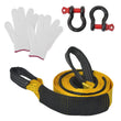 10T Heavy Duty Towing Breakdown Recovery Tow Rope 5m with 2 Shackles