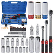 TORQUE WRENCH SET 5-25Nm 10-60Nm 20-210Nm 35-pcs. 1/4" 3/8" 1/2"