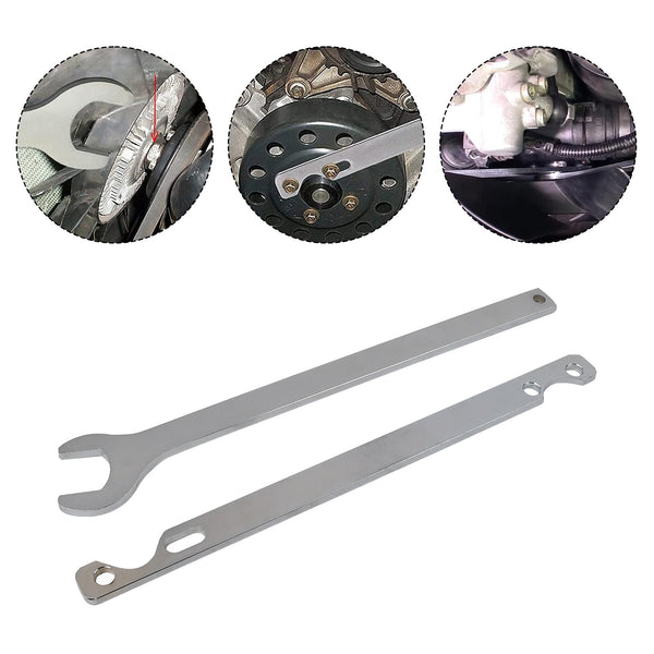 2PCS 32mm Fan Clutch Holder Wrench Removal Tool