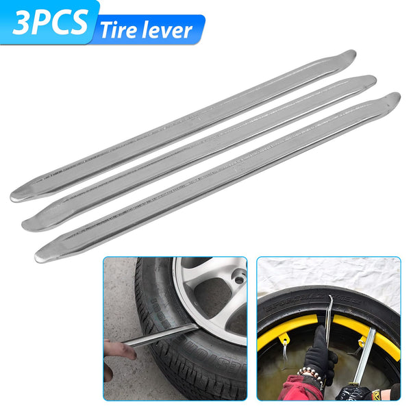 30cm Heavy Duty Metal Tyre Lever Tools - Car/Motorbike/Bike