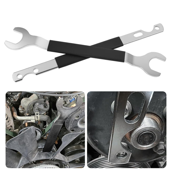 2pcs 32mm &36mm Fan Clutch Nut Wrench Clutch Holder Removal Tool