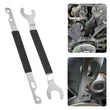 2pcs 32mm &36mm Fan Clutch Nut Wrench Clutch Holder Removal Tool