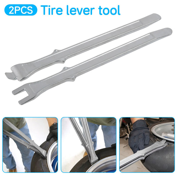 2x 16Inch Motorcycle Tire Bead Breaker Tyre Lever Set Steel Change Tool