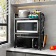 Expandable Microwave Shelf, 3 Tier Microwave oven Rack Stand