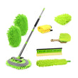 62'' Car Wash Brush with Long Handle Chenille Microfiber Telescopic Kit