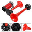 Car Truck Musical Air Horns 12v Dual Trumpet Horn Kit Compressor Twin Tone