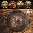 25cm / 10 inch Cast Iron Skillet Pan
