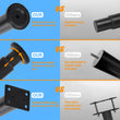 710-1100MM Adjustable Bar Table Leg